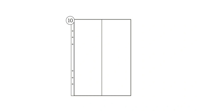 6×8 Page Protector Pack 3×8 Pockets (10 pack), 1 of 1