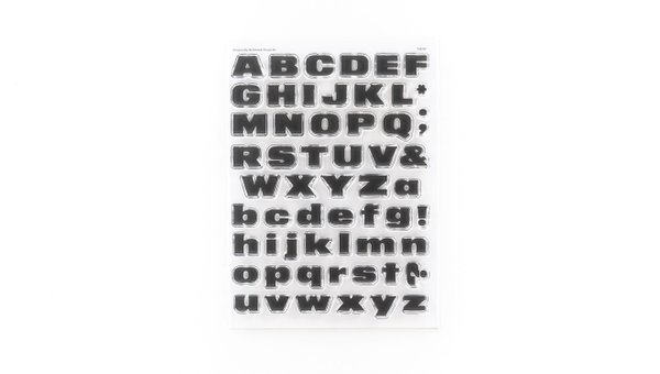 Alphas Are Awesome #36 6×8 Stamp Set, 1 of 2