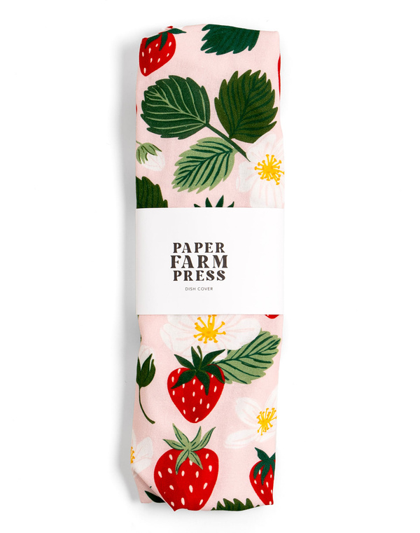 Strawberry Patch Dish Cover, 3 of 3