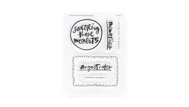 August 2026 3×4 Stamp Set, 1 of 2