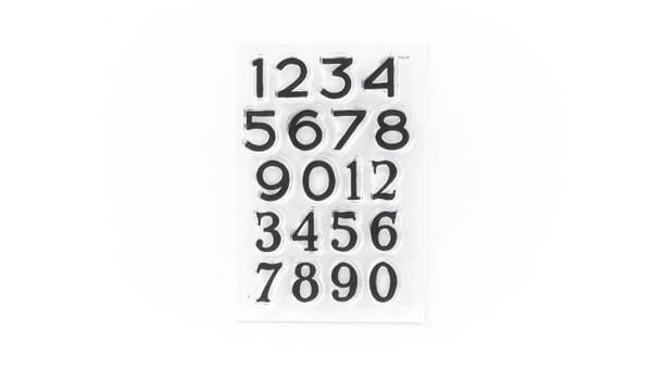 Numbers Are Awesome #16 4×6 Stamp Set, 1 of 2