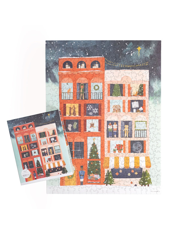 Christmas in the City - 500 Piece Jigsaw Puzzle, 7 of 8