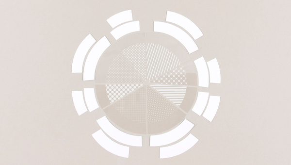 Plastic Pie Chart, 1 of 3