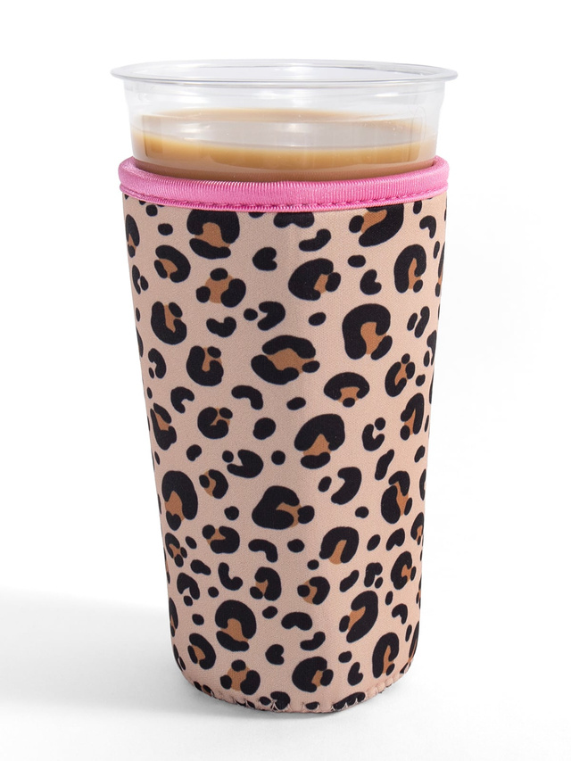 Leopard Print Drink Sleeve, 3 of 5