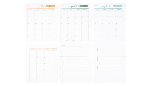 Stop The Blur Memory Planner Quarterly Kit 03, 3 of 18