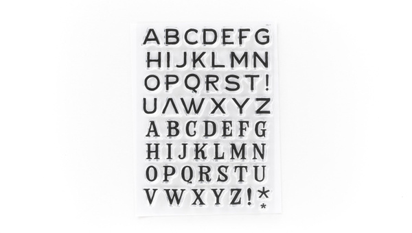 Alphas Are Awesome #37 6×8 Stamp Set, 1 of 2