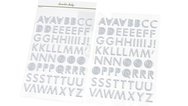4×6 Neutral Puffy Alphas, 2 of 2