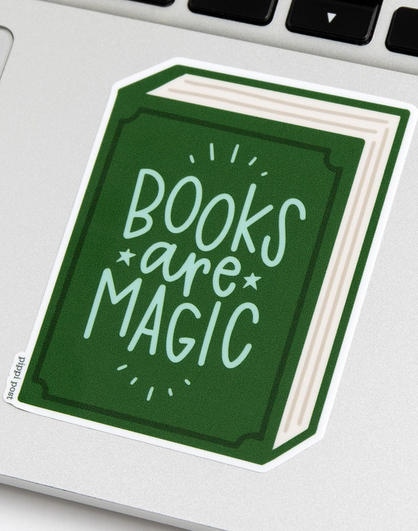 Books Are Magic Decal Sticker, 3 of 3