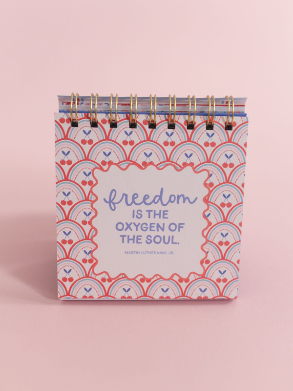 52 Weeks of America Quotes Flip Desk Calendar, 6 of 14