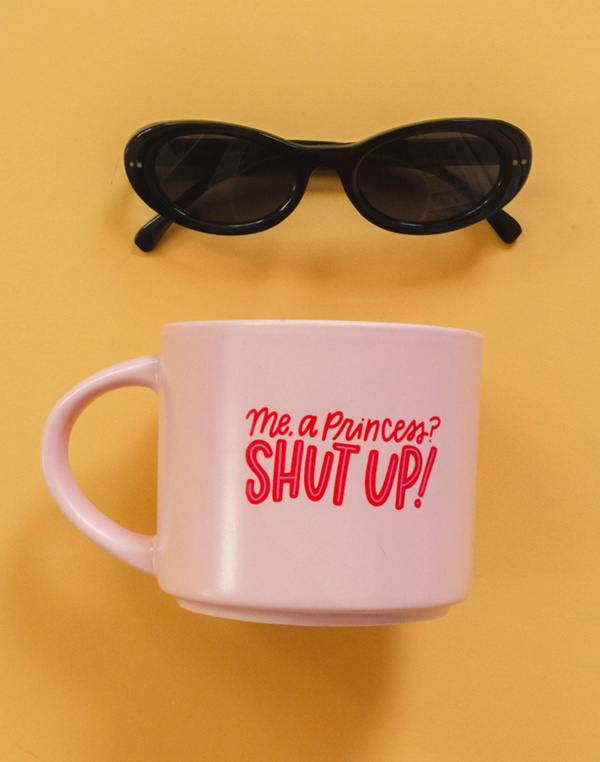 Me, A Princess? Large Ceramic Mug , 4 of 5