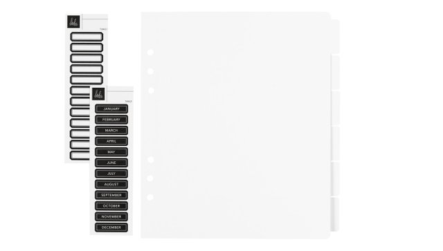 Stop The Blur Planner Dividers - Whiteboard, 1 of 5