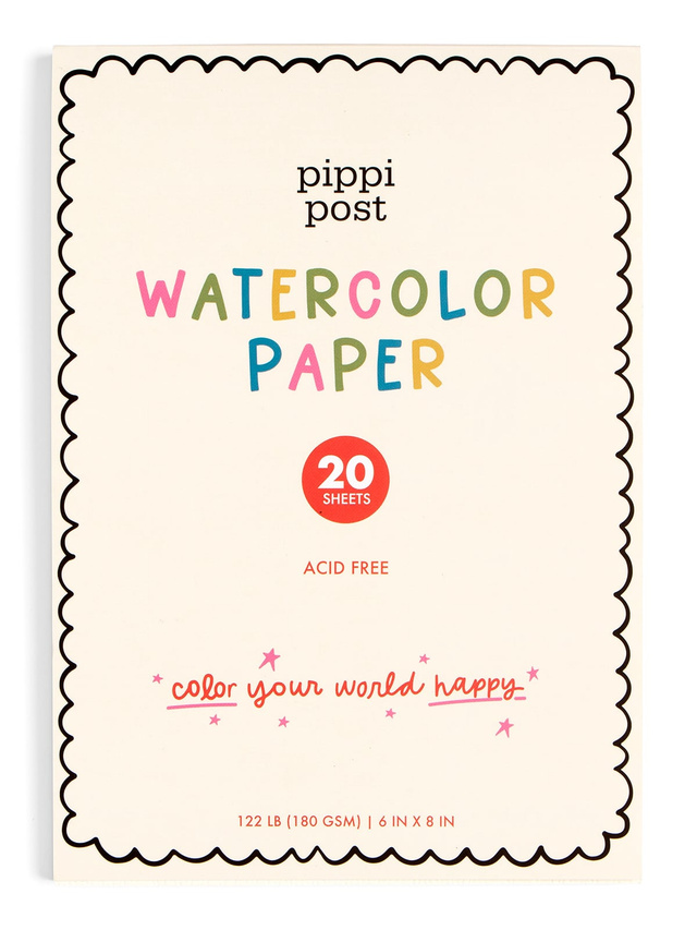 Watercolor Paper 6×8 Pad by Pippi Post, 5 of 6