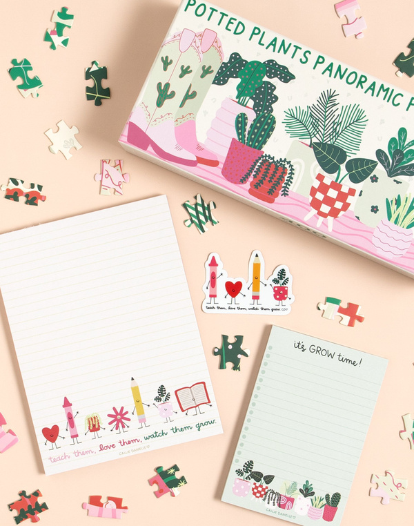 Teach Them Love Them Watch Them Grow Notepad, 5 of 8
