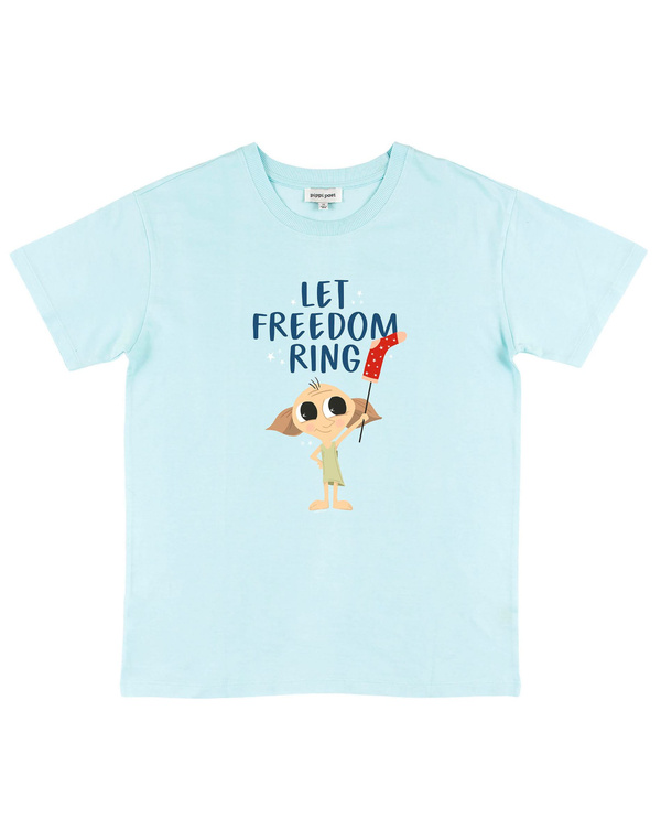 Let Freedom Ring - Pippi Tee - Sea Salt, 3 of 3