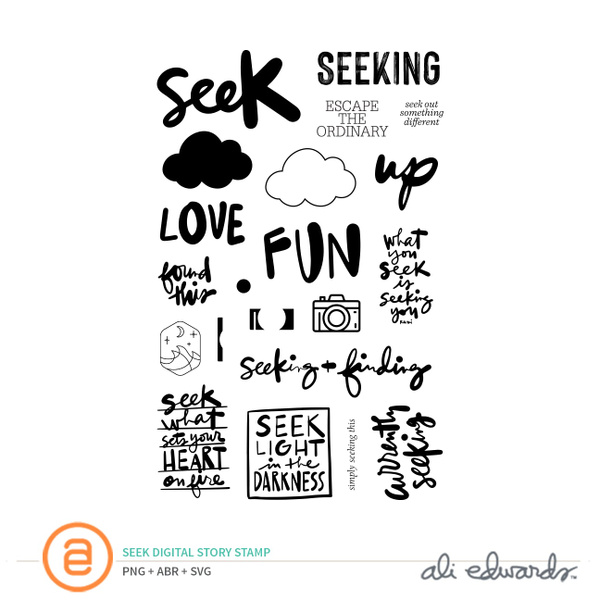 Seek Digital Story Stamp™, 1 of 1