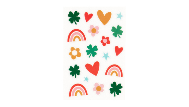 Lucky Clover Stickers by Pippi Post, 1 of 2