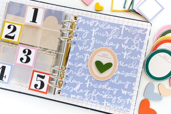 Color Blocked Journal Card & Paper Variety Pack, 4 of 5