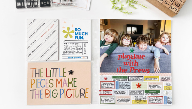 Stamp Set : 6×8 Happy To Be Here, 8 of 9