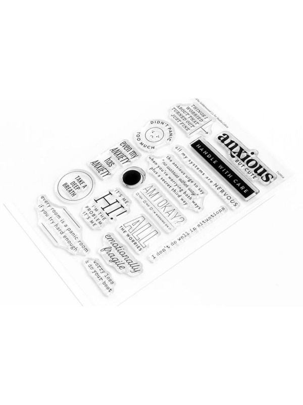 Stamp Set : 4×6 All The Worries , 2 of 5