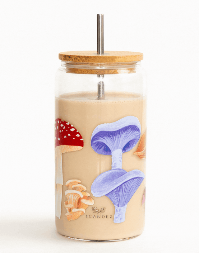 Mushroom Glass Can, 4 of 4