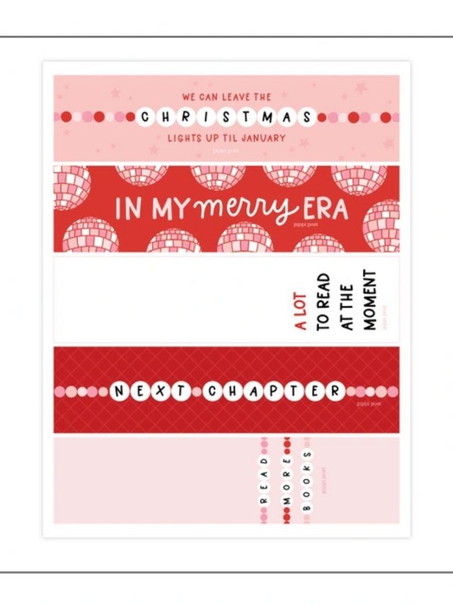 Digital Holiday Bookmarks, 1 of 1