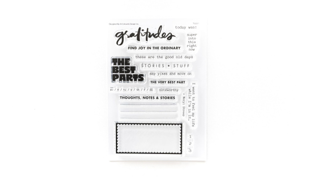 Stamp Set : 4×6 The Best Parts, 1 of 2