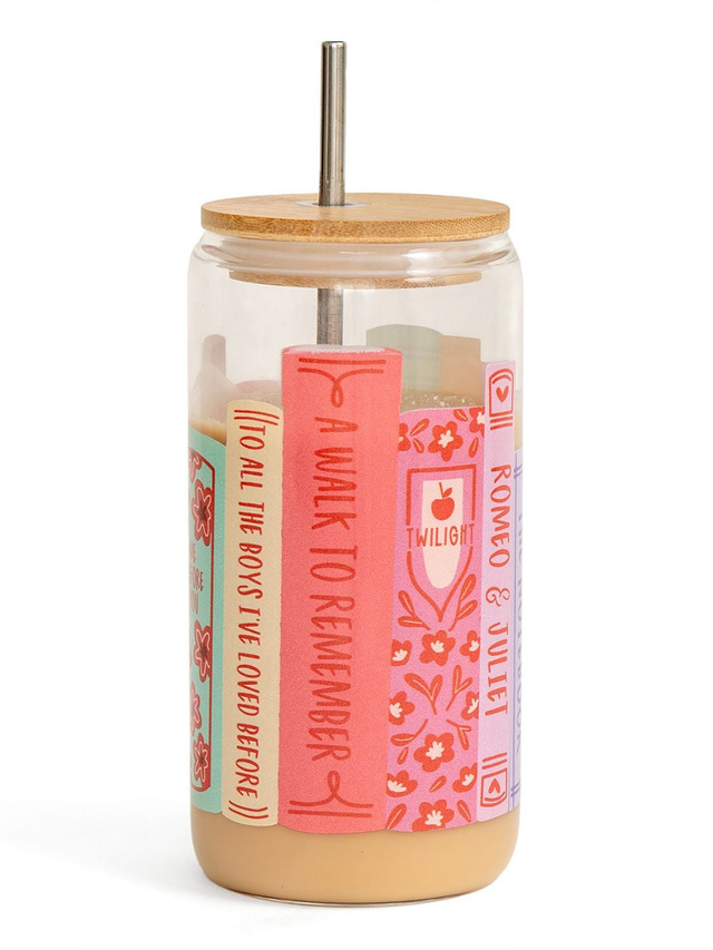 Romance Novels Glass Can, 4 of 4