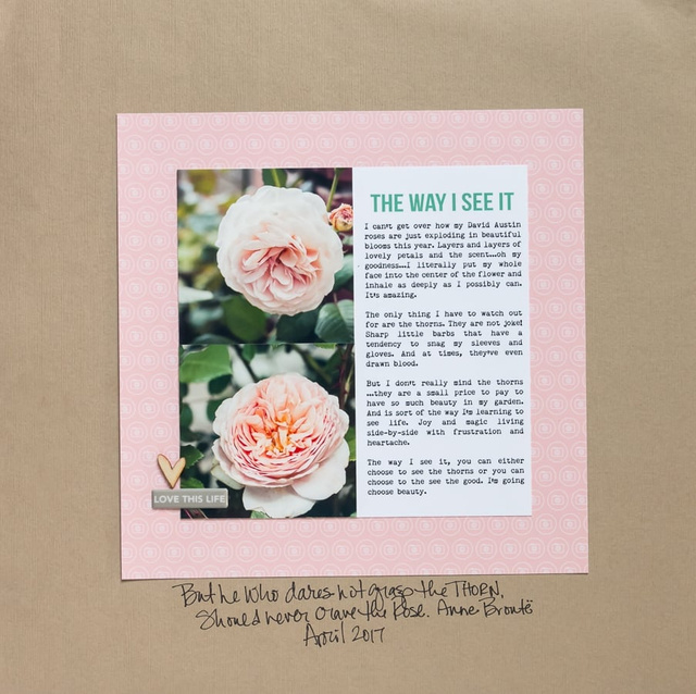 The Way I See It, 1 of 2