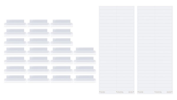 December Daily® 2026 Plastic Index Tabs, 2 of 3