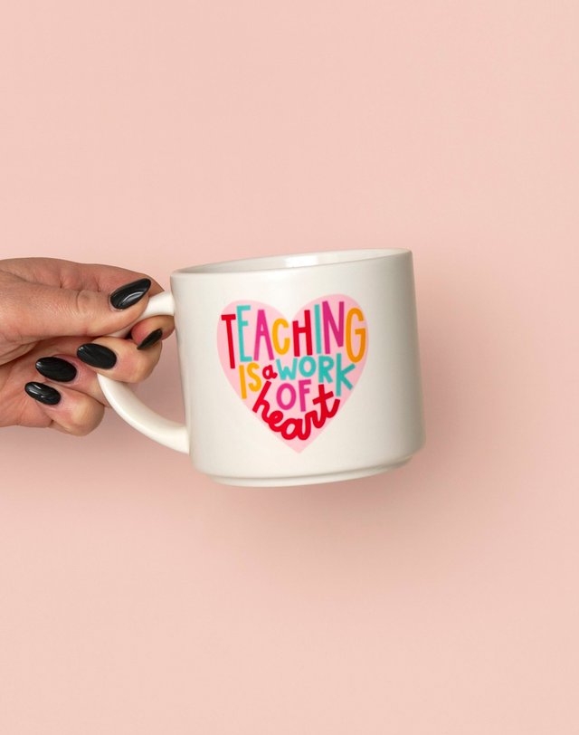 Teaching Is A Work Of Heart Mug, 2 of 3