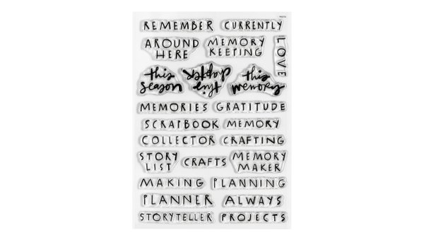 Stamps Are Fun 6×8 Stamp Set - February 2025 , 1 of 2