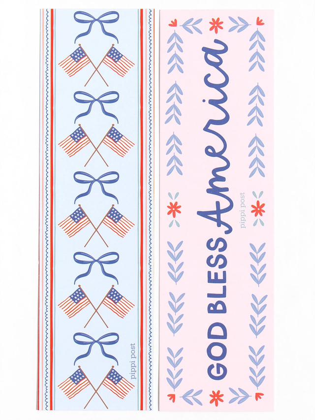 God Bless America Bookmark Set, 1 of 1