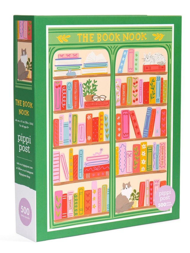 The Book Nook - 500 Piece Jigsaw Puzzle, 1 of 8