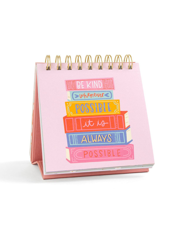 52 Weeks of Happy Quotes - Desk Flip Calendar, 9 of 10