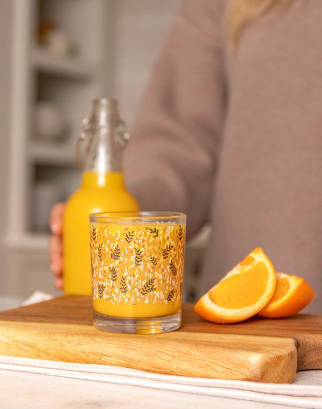 Field Floral Short Juice Glass, 2 of 3