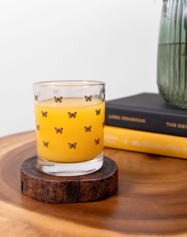 Tiny Monarchs Short Juice Glass, 1 of 3