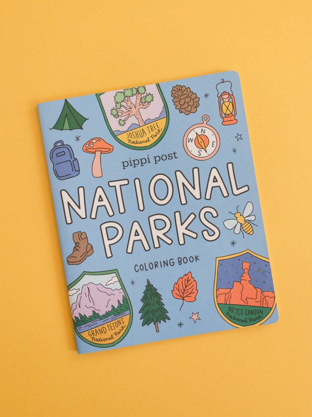 National Parks Coloring Book, 1 of 12