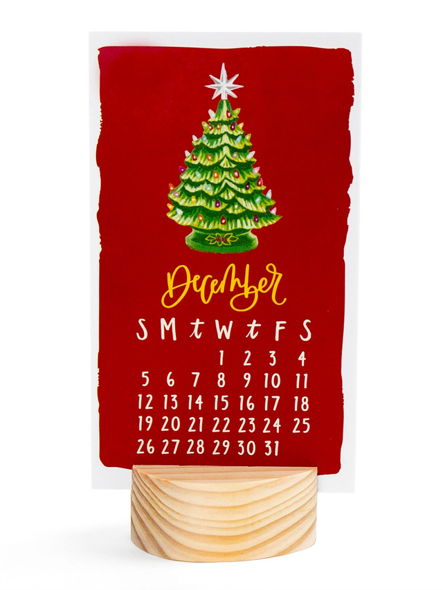 I Remember When 2027 Mini Desk Calendar + Wooden Block, 6 of 8