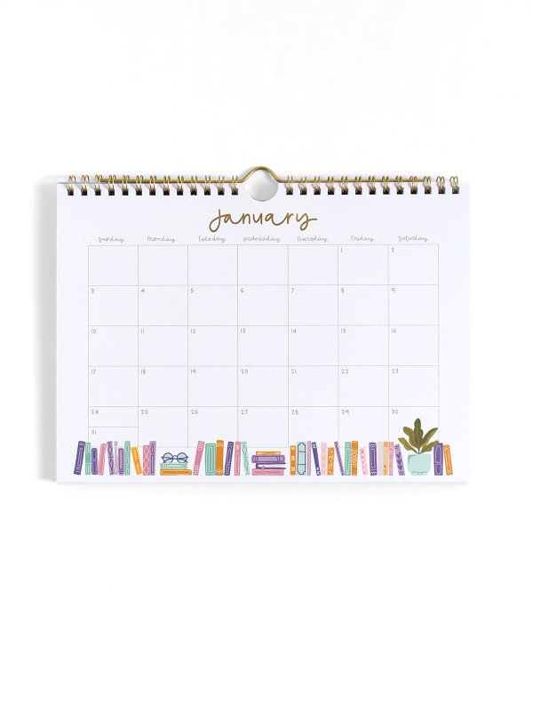 Book Lover's 2027 Spiral Hanging Wall Calendar, 5 of 10