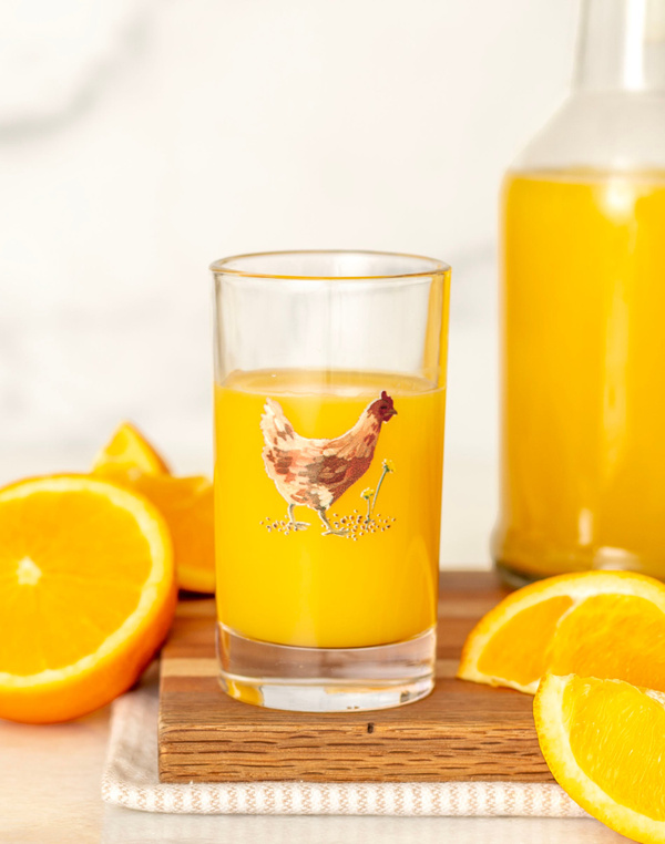 Cinnamon Queen Chicken Mini Juice Glass, 1 of 3