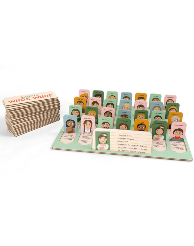 Literary Who's Who - Clues & Guessing Game, 10 of 10