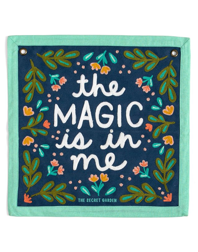 The Magic Is In Me Embroidered Canvas Banner, 5 of 7