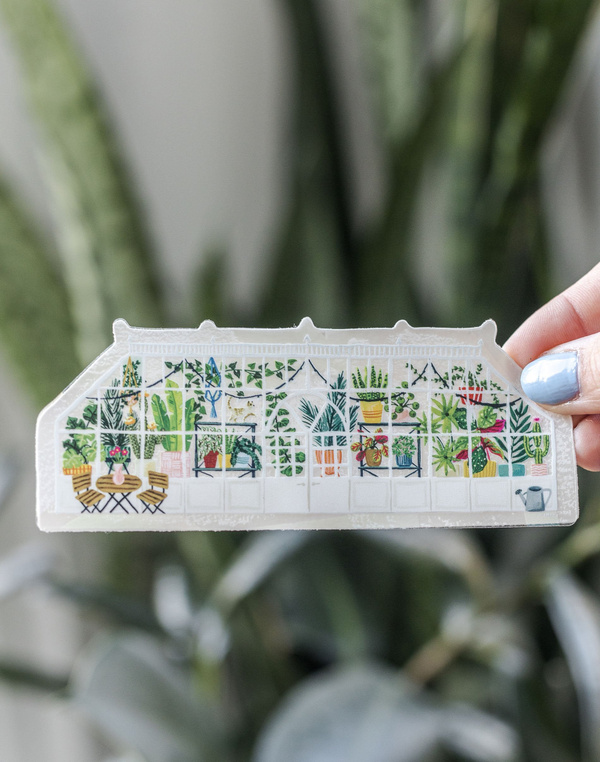 Greenhouse Sun Catcher Decal Sticker, 3 of 5