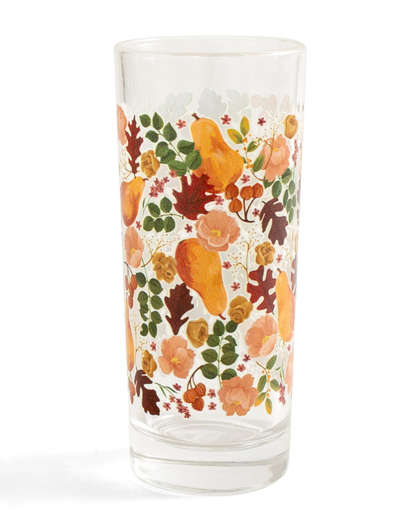 Mulled Pear 7.25oz Tall Holiday Juice Glass, 2 of 2