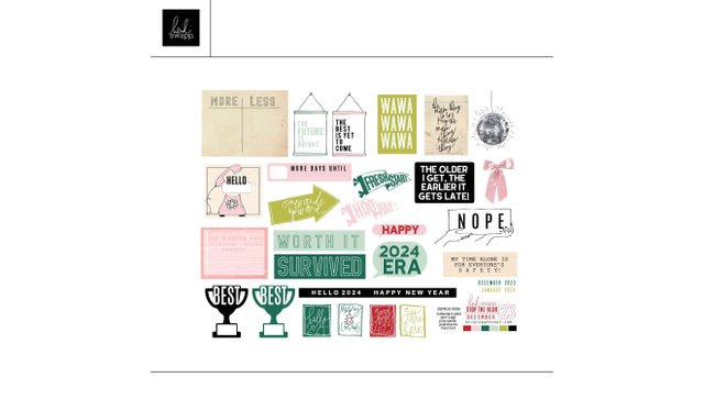Stop The Blur December 2023 Digital Printable, 1 of 1