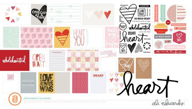 Heart Digital Story Kit™, 1 of 2