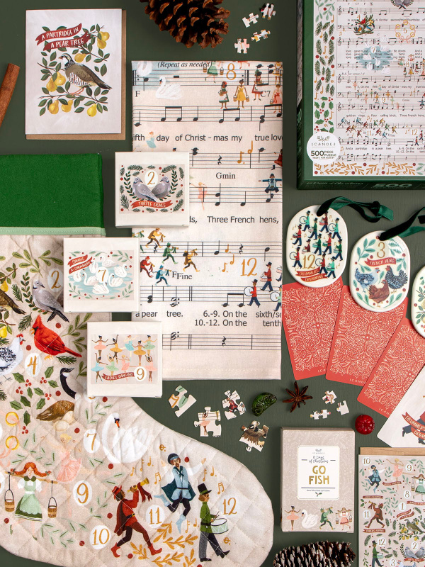 12 Days Of Christmas Go Fish Card Game, 7 of 7