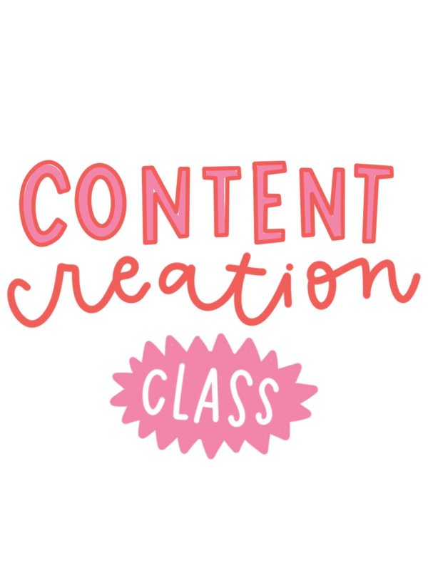 Content Creation Class, 1 of 8
