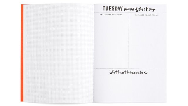 Week In The Life™ Color Blocked Notebook, 3 of 9