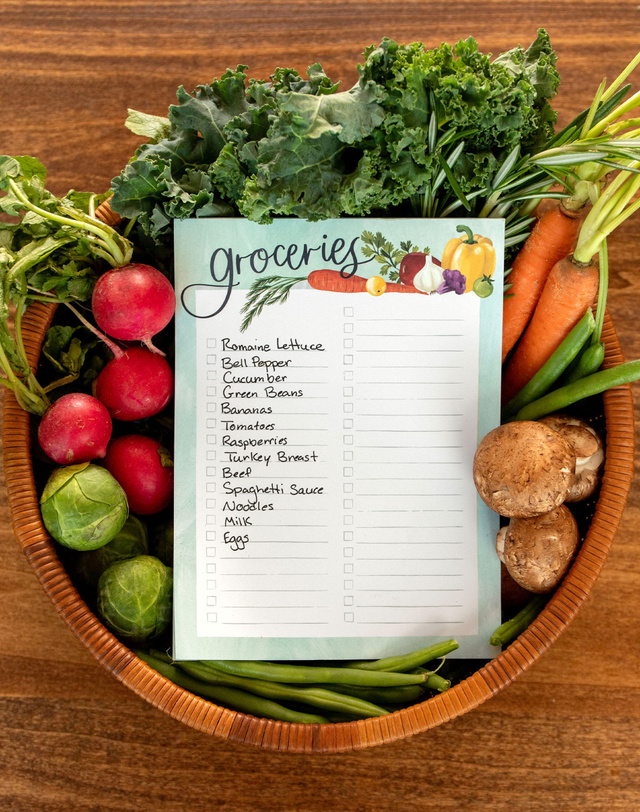 In The Garden Groceries Notepad, 1 of 3